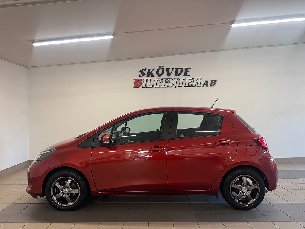 Toyota Yaris 1.4 D-4D Active/Nyservad/Kamera/Värmare/Farthål