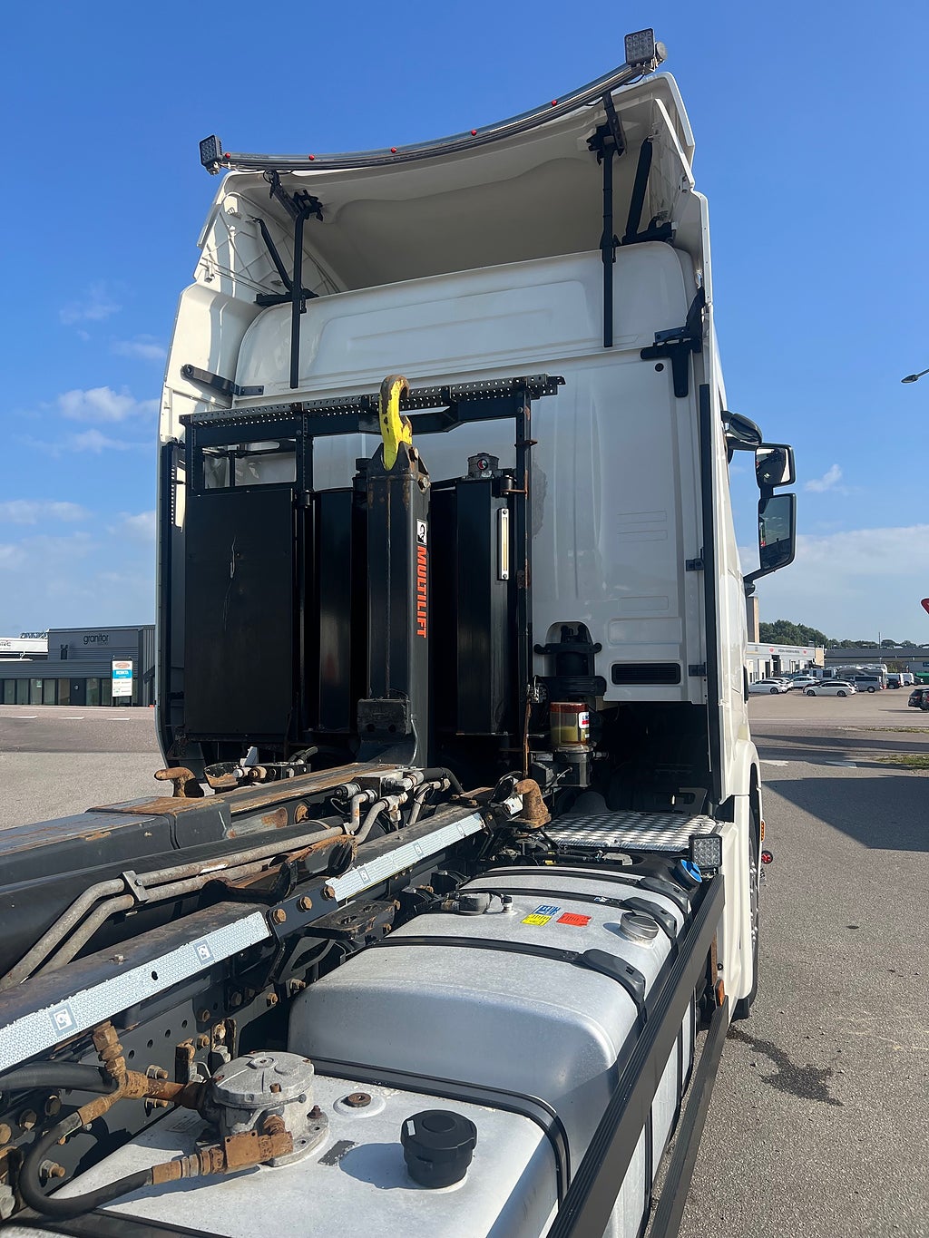 Scania R500 6x2*4 Lastväxlare inkl Schaktflak & Tippkärra