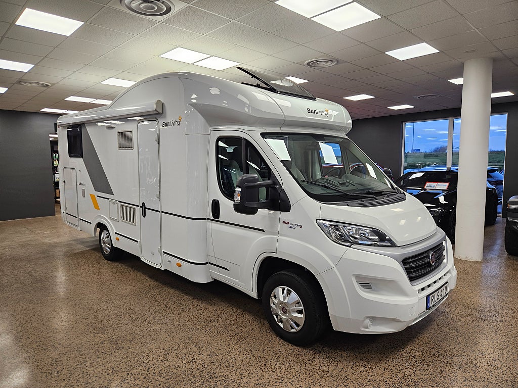 Sun Living Lido M 50 SL Långbädd Taksäng Cykelställ Sv-såld