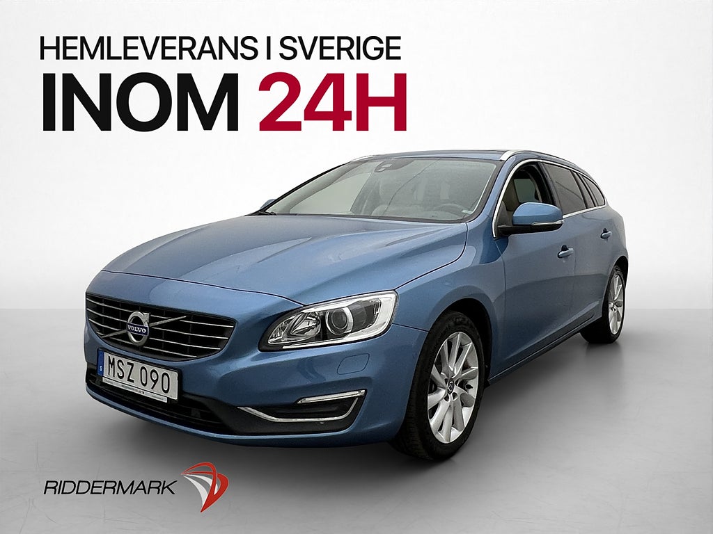 Volvo V60 Summum Edi Pro VOC Taklucka Värmare 190hk