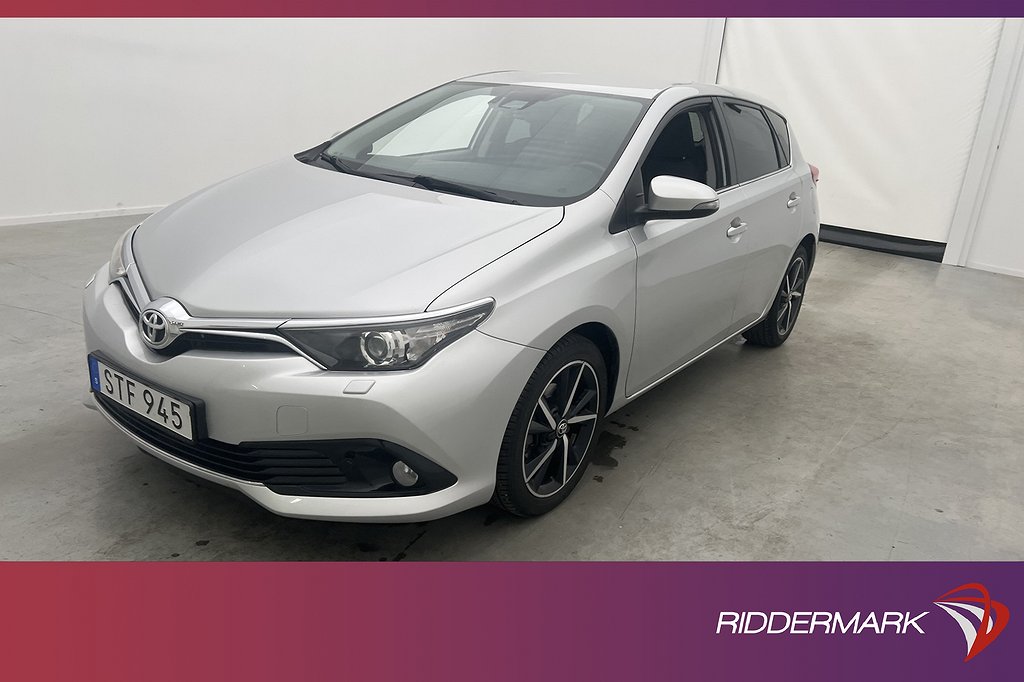 Toyota Auris 1.2 Turbo 116hk Intense M&K-Värmare Kamera