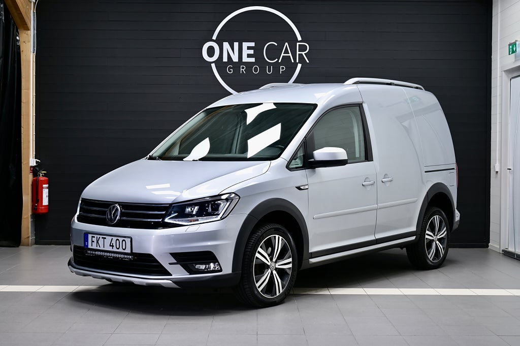 Volkswagen Caddy Alltrack 2.0 TDI 4Motion Drag Kamera D-Värm 150hk