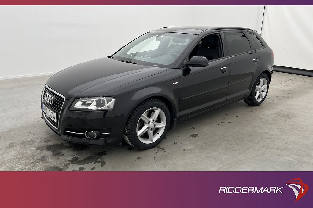 Audi A3 SB TFSI Quattro 200hk S-Line En-Bruk Pano BOSE Värm