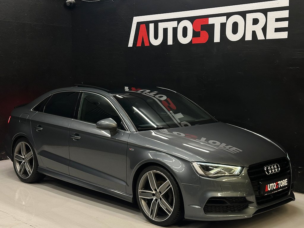 Audi A3 Sedan 2.0 TDI S-line Pano B&O Navi Keyless ACC 