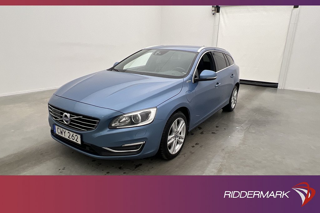 Volvo V60 D6 Plug-in AWD 283hk Summum VOC Navi BLIS Drag