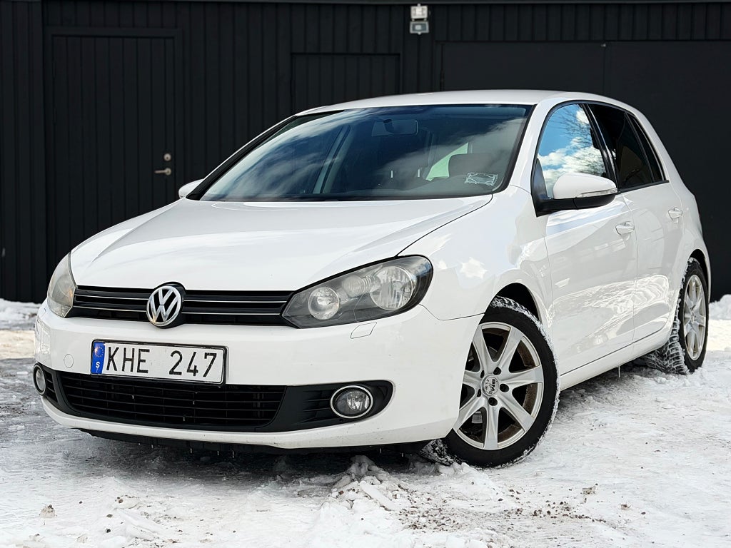 Volkswagen Golf 5-dörrar 1.6 TDI DPF BMT Euro 5, Besiktigad, Dragkrok m