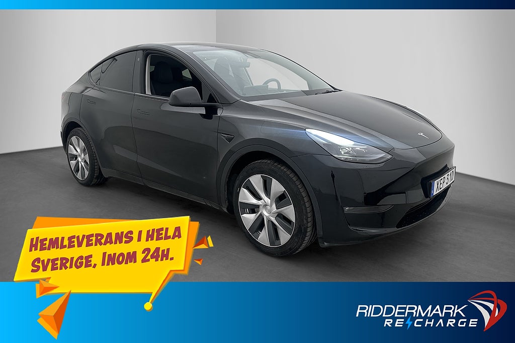 Tesla Model Y Long Range AWD Autopilot Drag Sv-Såld MOMS