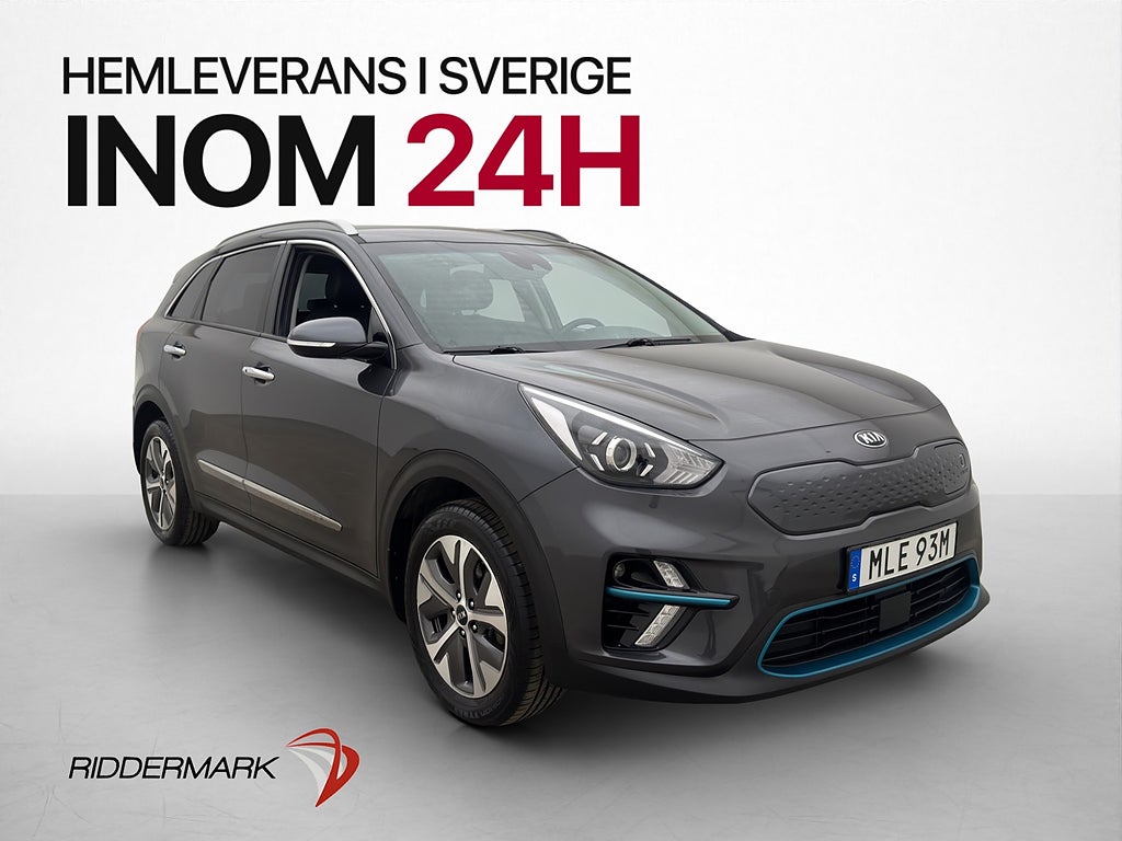 Kia E-Niro 64 kWh 204 hk Advance Kamera Rattvärme CarPlay