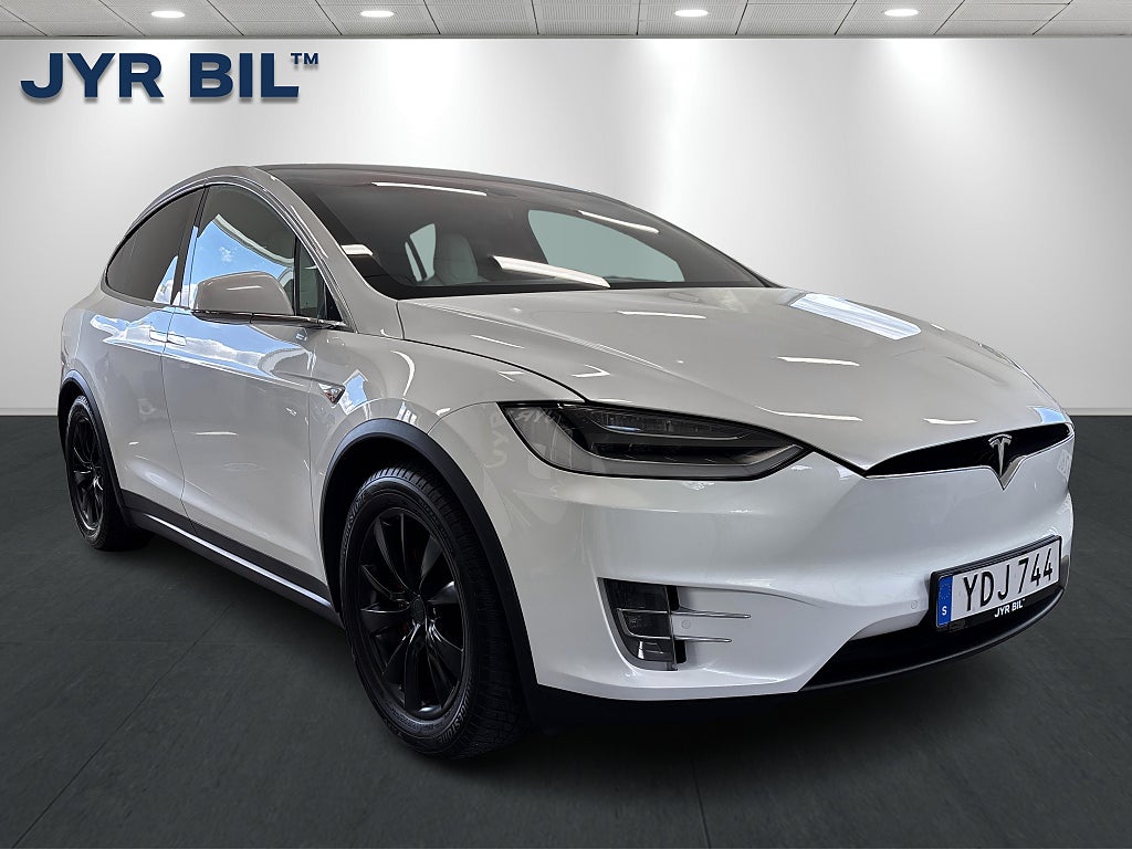 Tesla Model X P90D 772hk 7-sits Ludicrous Premium / Drag / Supercharg