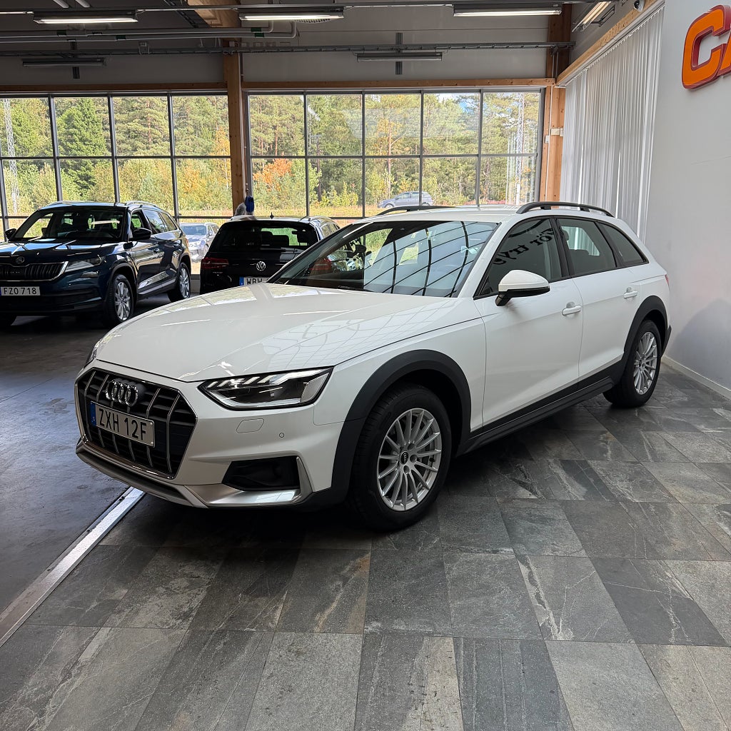 Audi A4 Allroad Q 40 TDI Aut B&O Adpt.Farthållare Dragrok Navi Värmar