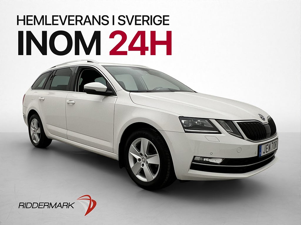 Skoda Octavia 1.5 TSI 150hk Style Värmare Kamera Drag