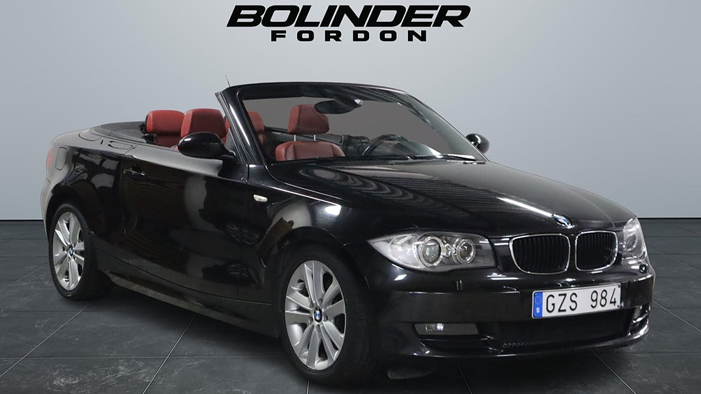 BMW 120d Convertible Advantage, Comfort SKINN SERVAD BESIKTIGAD 