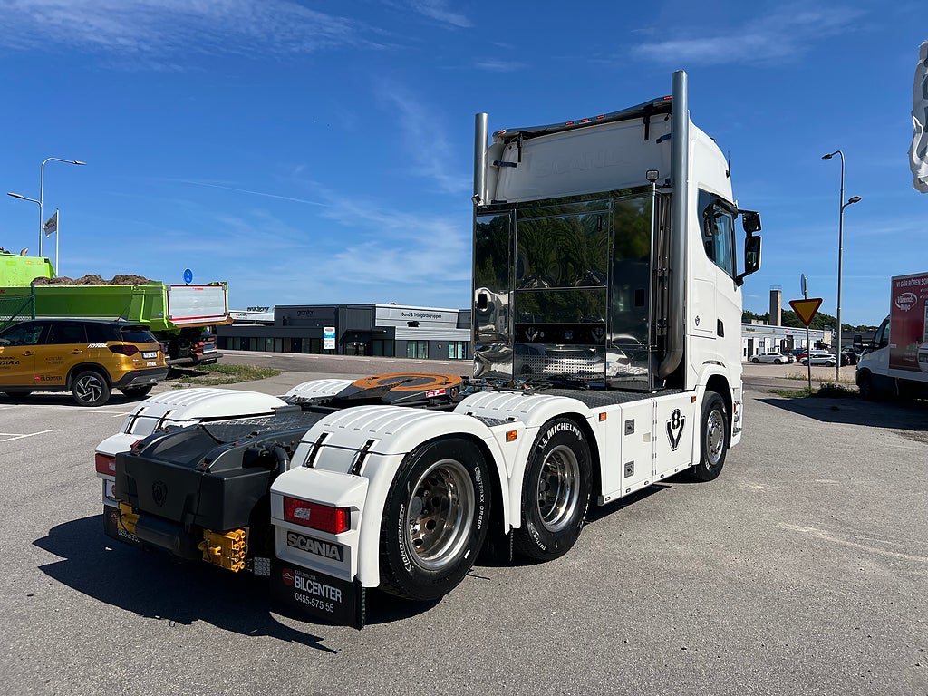 Scania S730 V8 6x2 Dragbil, Hydraulik, Klädd inredning