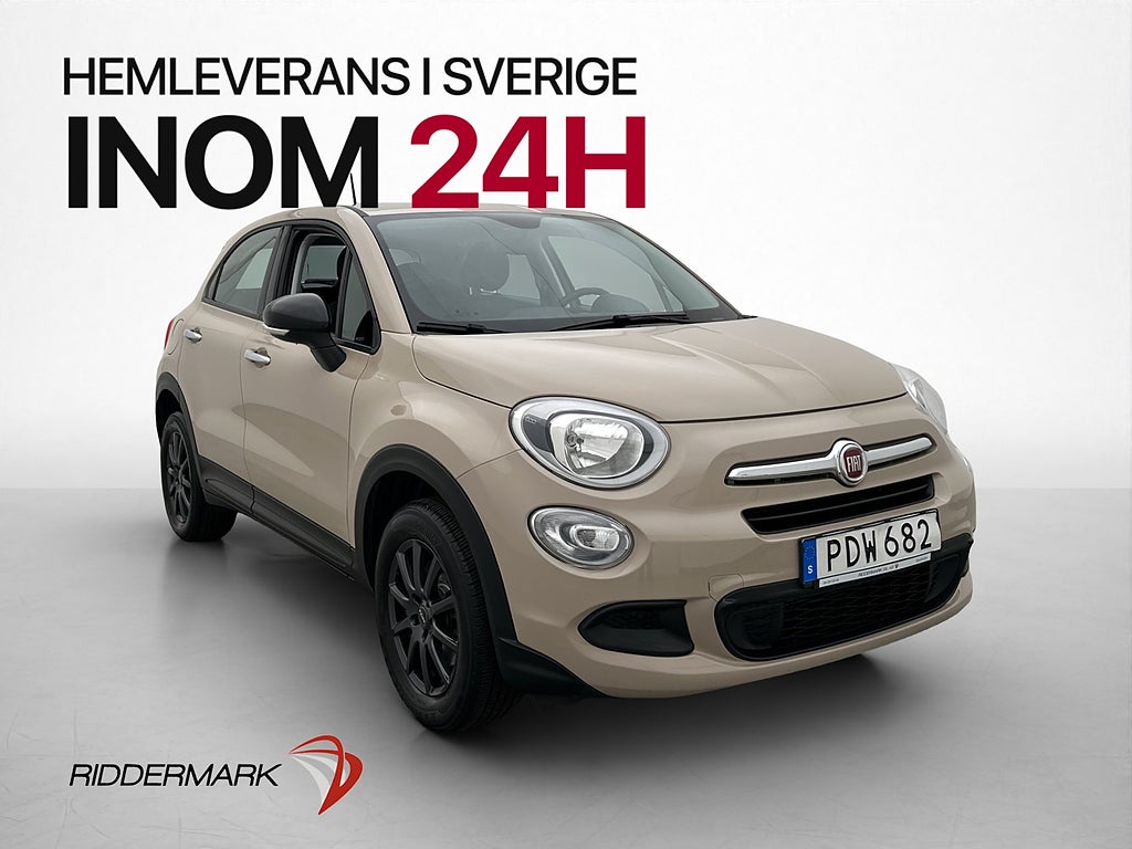 Fiat 500X 1.6E Endast 0,64l/mil Låg skatt ISOFIX