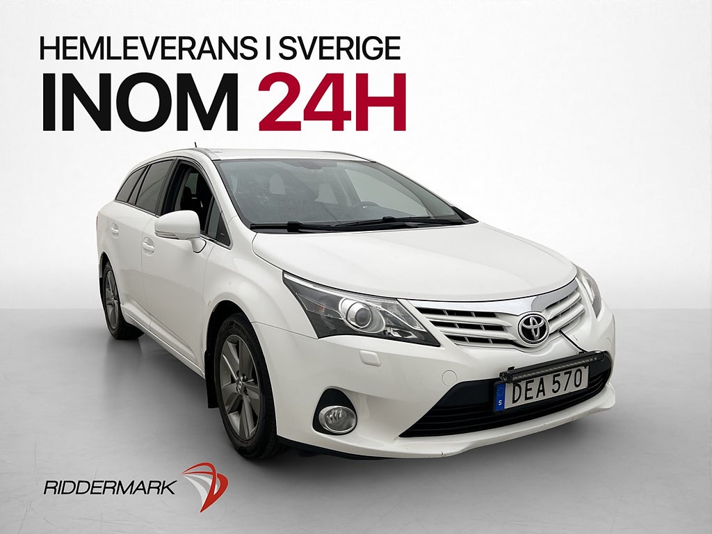 Toyota Avensis 2.0 124hk Edition 50 Drag Kamera Två-Brukare