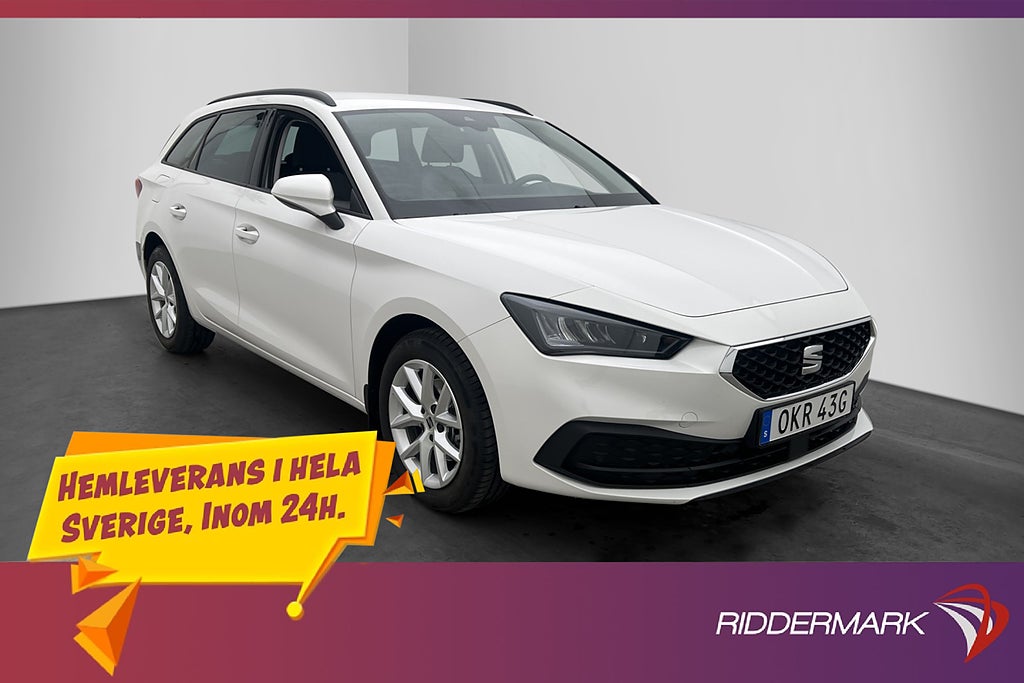 Seat Leon ST 1.5 eTSI Cockpit CarPlay Rattvärme Sensorer