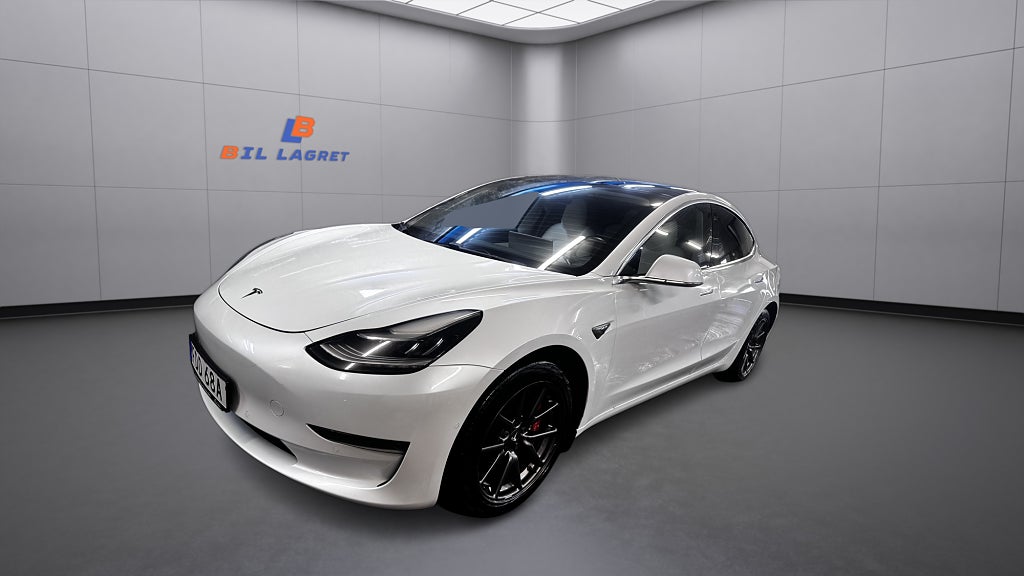 Tesla Model 3 Long Range AWD Euro 6 440hk (Panorama tak)