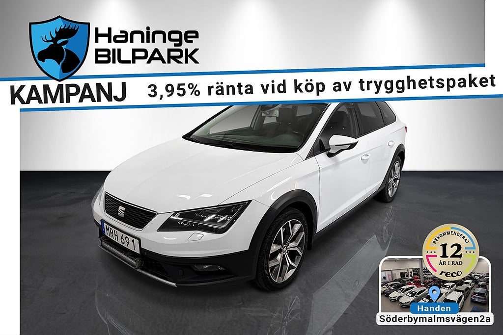 Seat Leon X-Perience 2.0 TDI 4WD/NAV/DRAG/SUPERDEAL 3,95%