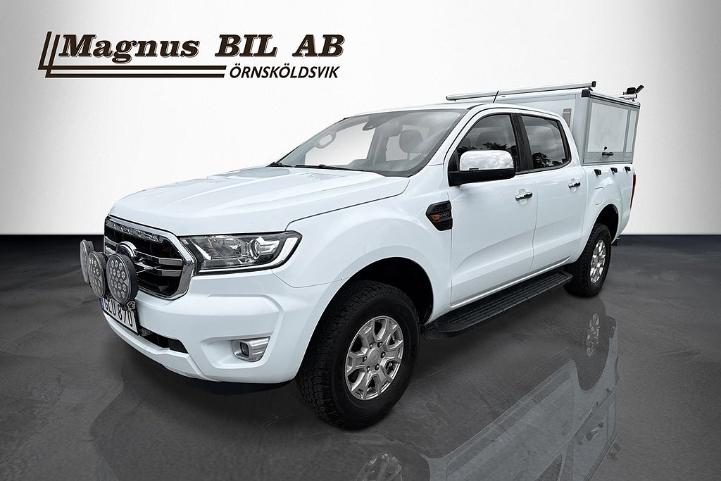 Ford ranger Dubbelhytt 2.0 4x4 SelectShift Drag Värmare Moms  2020 till salu hos Magnus Bil
