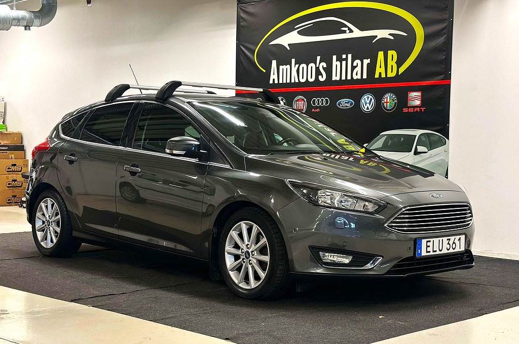 Ford Focus 1.0 EcoBoost Titanium Euro 6 *Ränta 3.95%**