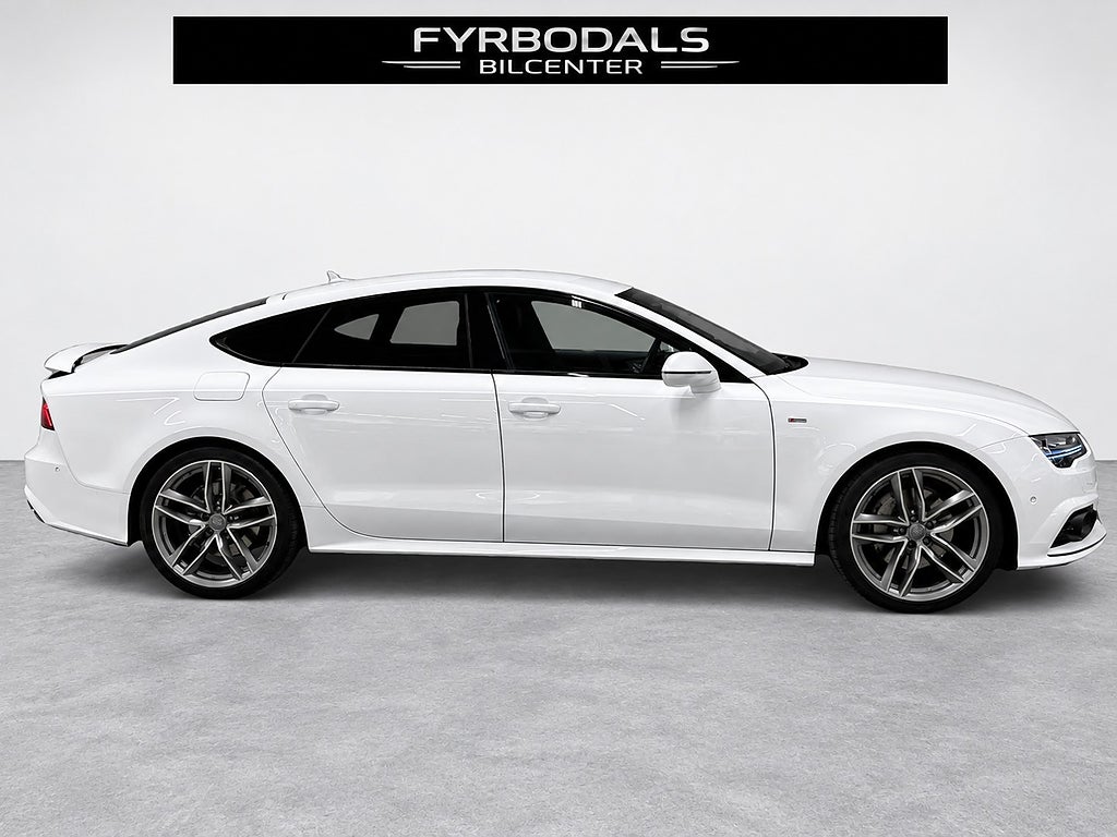 Audi A7 3,0 TDI 245hk Quattro S-Line Kamera HUD Drag 2016, bild 6