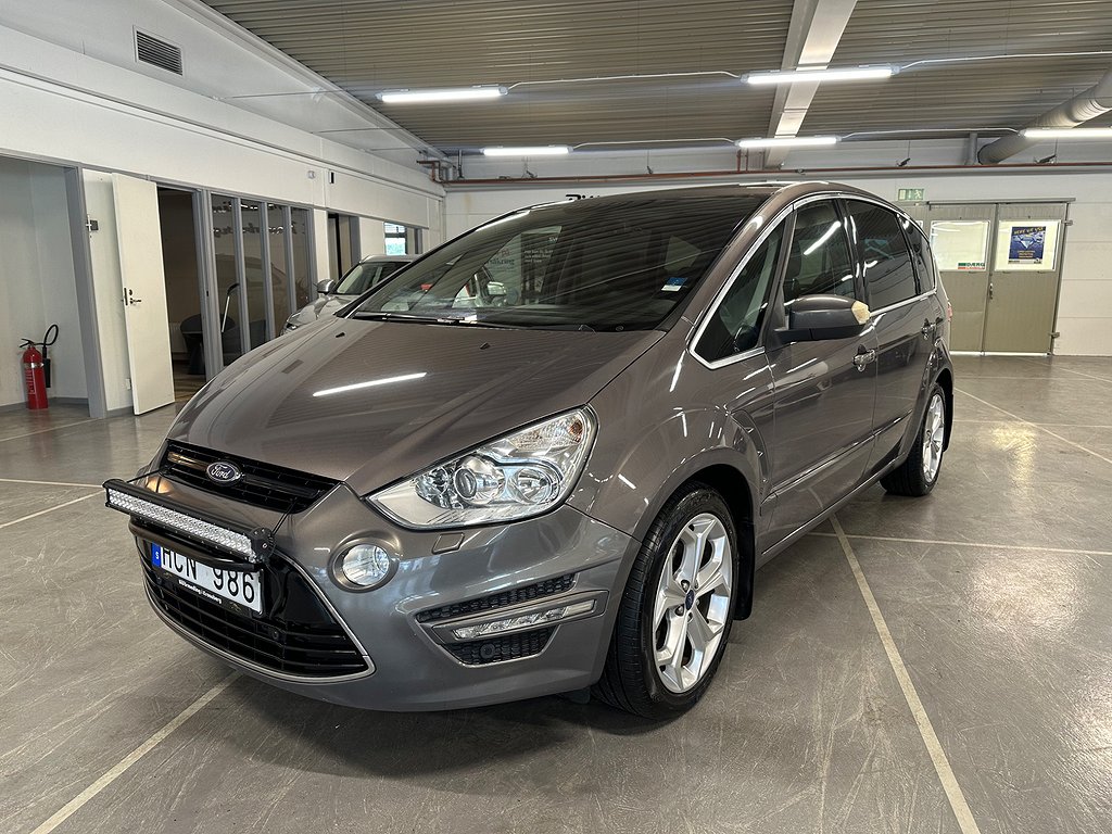 Ford S-Max 2.2 TDCi Business Euro 5 Glastak Dragkrok 7-Sits