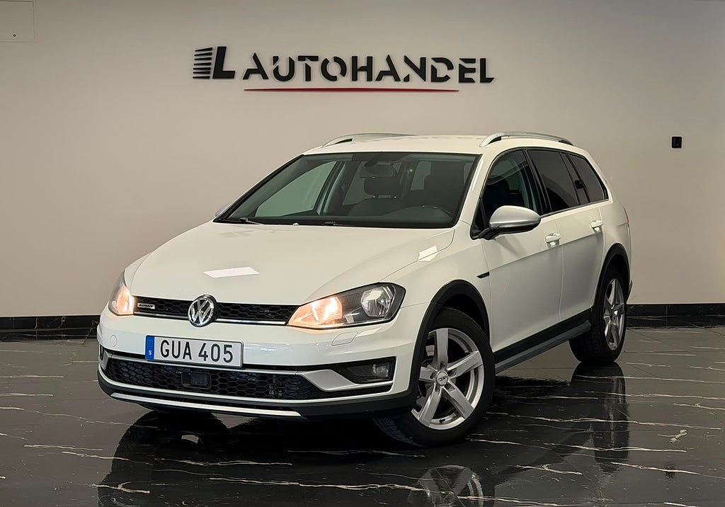 Volkswagen Golf Alltrack 2.0 TDI DPF 4Motion Alltrack Kamera CarPlay Drag 184Hk
