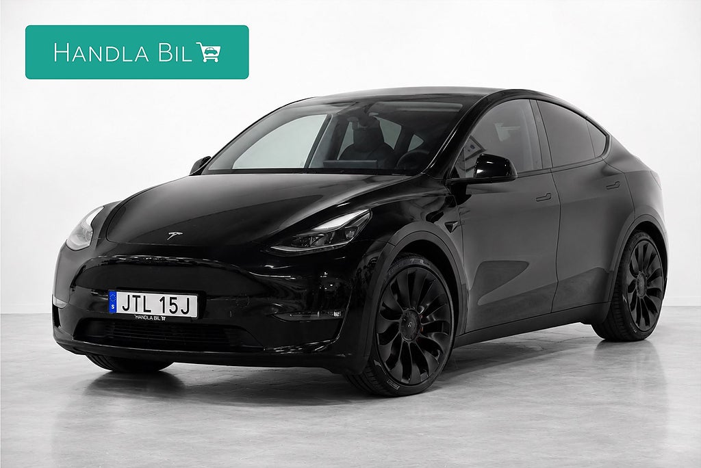Tesla Model Y Performance Autopilot Pano Drag AdaptivF Moms 534hk
