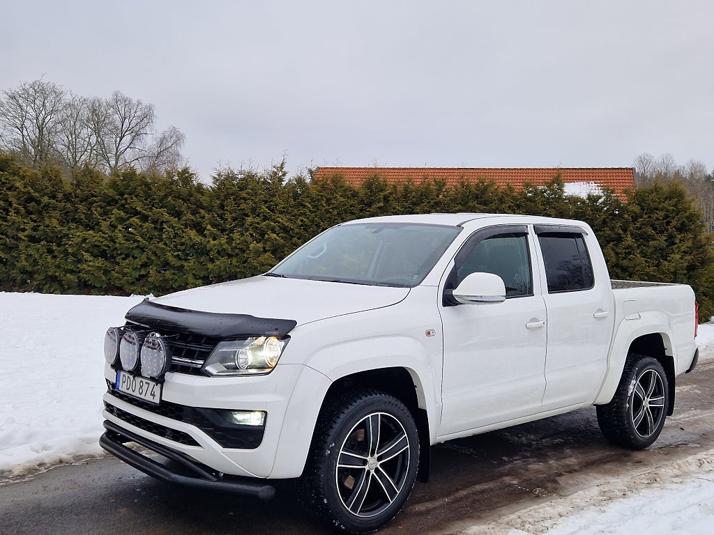Volkswagen Amarok  V6 MOMS - Lågmil -Värmare -Fullfinans 3513kr/mån -Byte