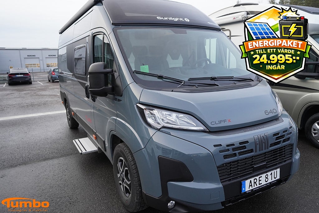 Sunlight 640X Cliff Adventure Edition Automat Lanzarote grå