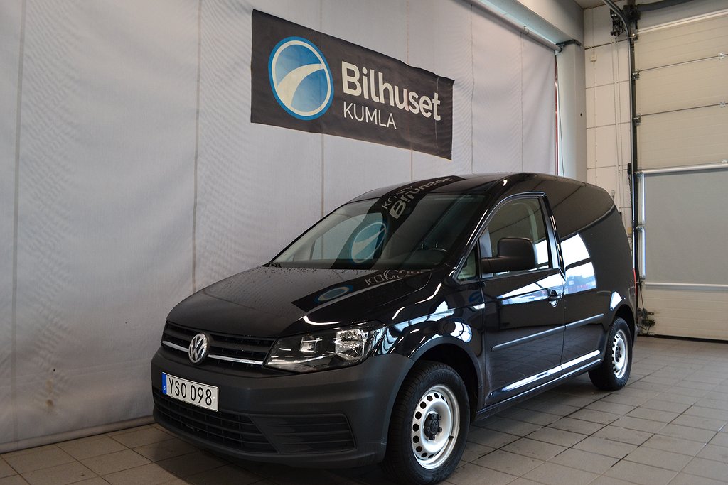 Volkswagen Caddy 2.0 TDI 75Hk Manuell Drag Värmare Verkinred