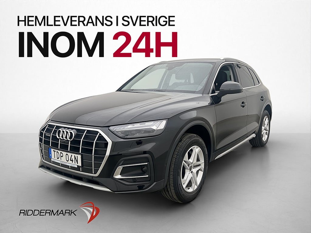 Audi Q5 40 TDI Q 204hk Cockpit Värm 360° Drag Matrix CarPlay