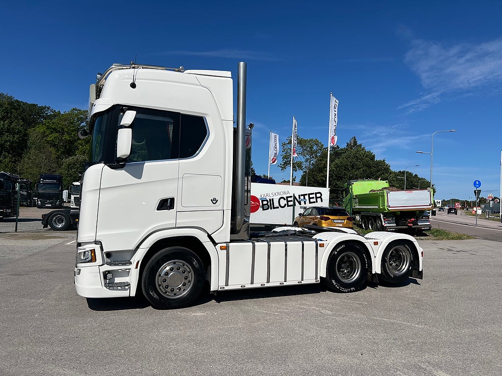 Scania S730 V8 6x2 Dragbil, Hydraulik, Klädd inredning