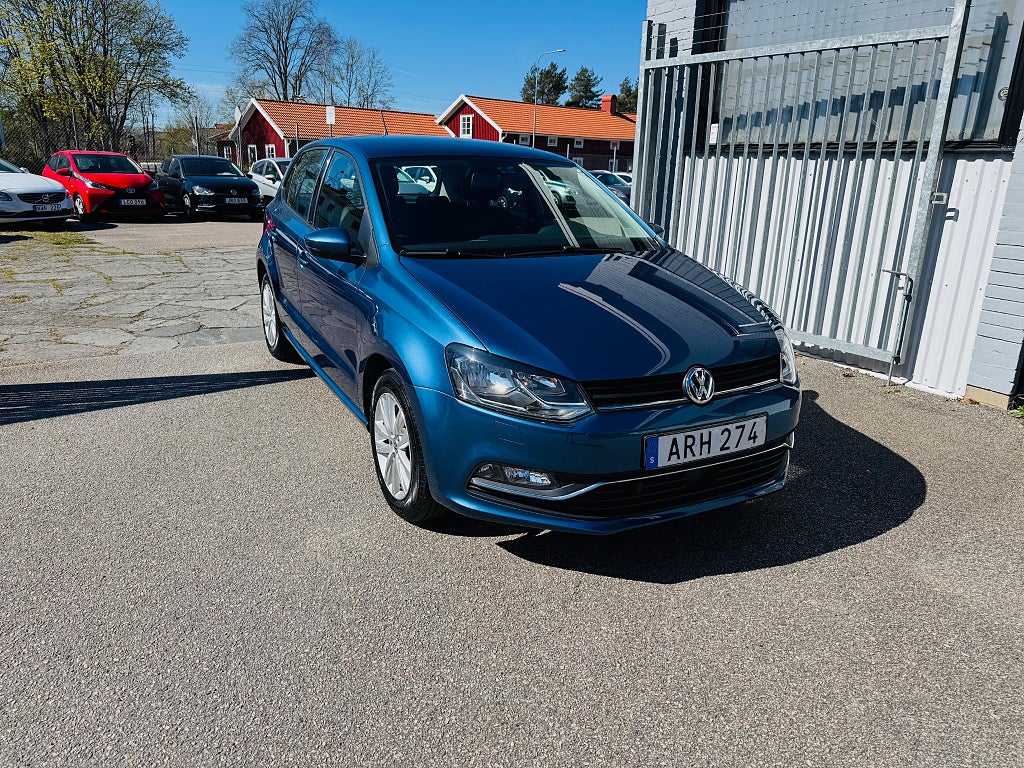 Volkswagen Polo 1.2 TSI 90HK 5D DSG / VÄRMARE / 7100Mil