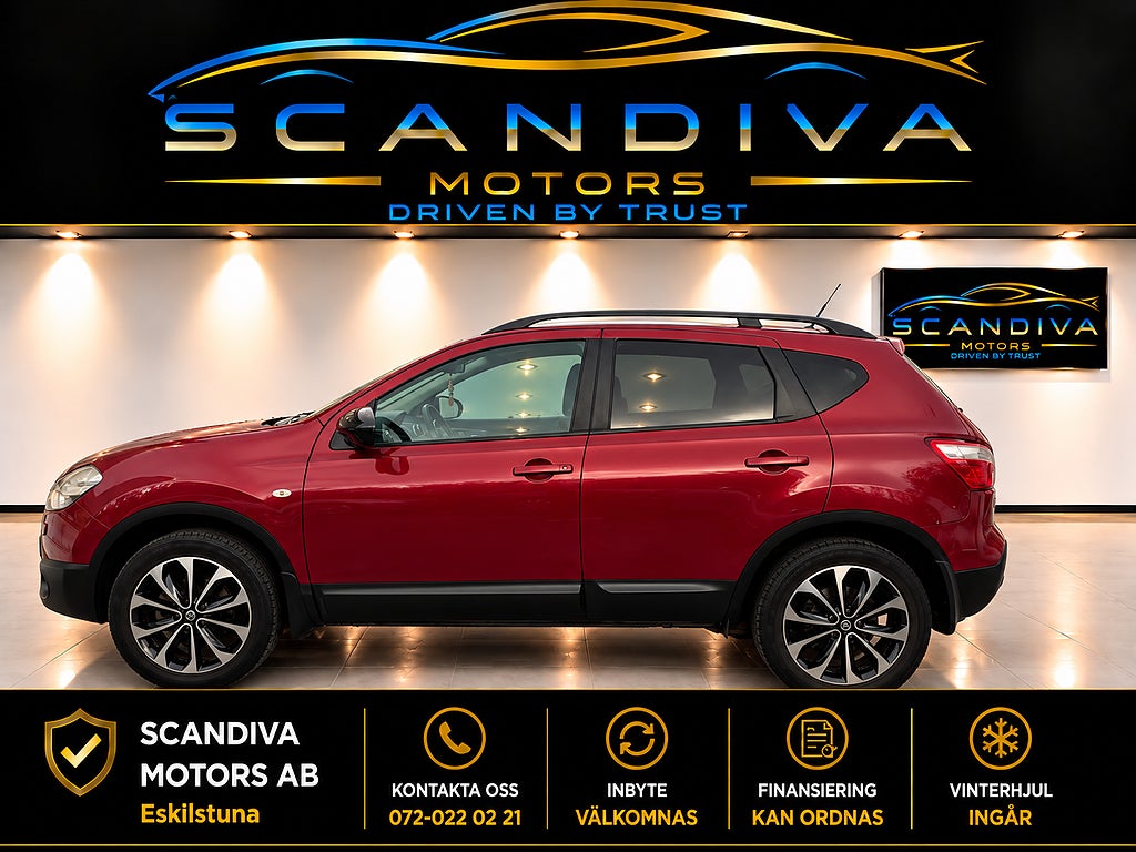 Nissan Qashqai Nissan Qashqai 1.6dCi 130hk/Nyservad/Pano/NyBesiktigad 