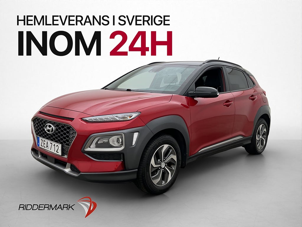 Hyundai Kona AWD 177hk Premium Krell Kamera Skinn CarPlay