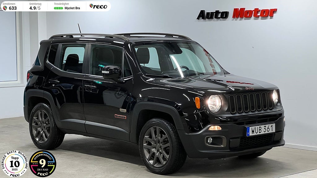 Jeep Renegade 1.4 4WD Automatisk, 170hk Targatak/Drag