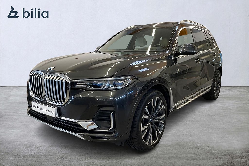 BMW X7 xDrive40d Massage Skylounge H/K Laser Värmare Softclo