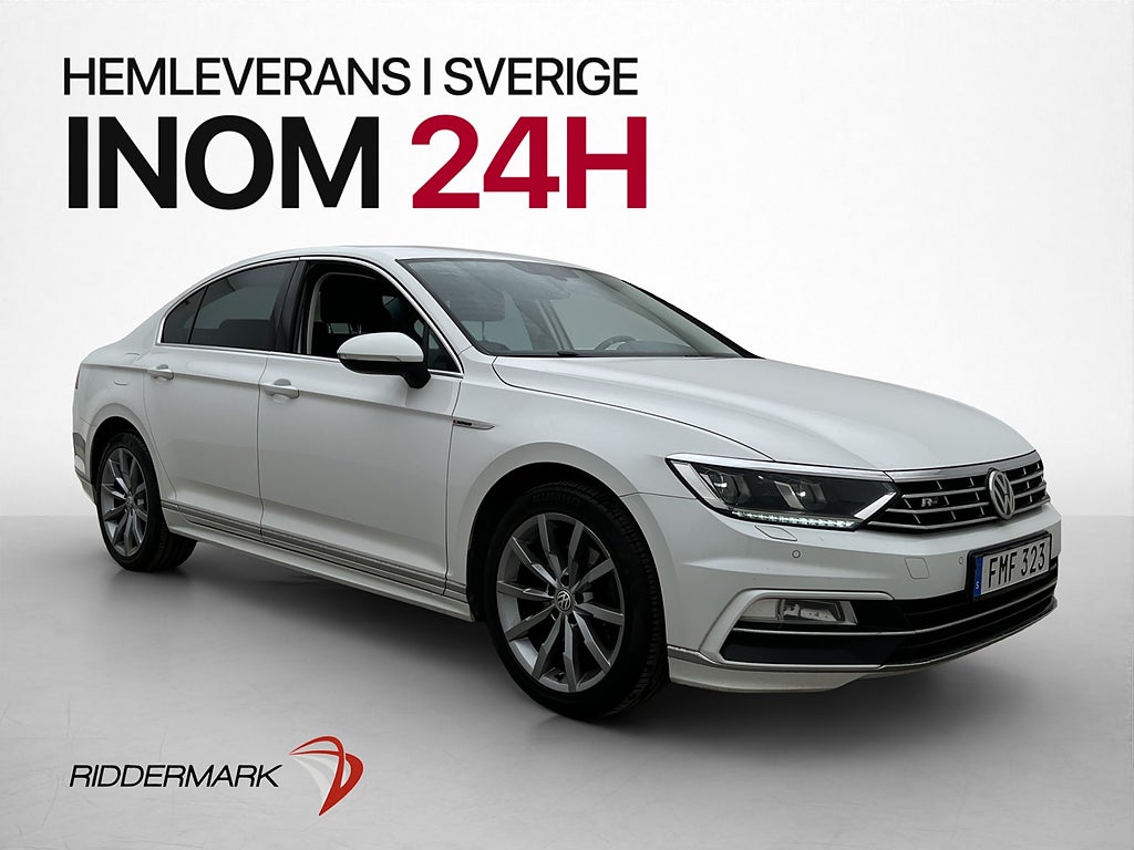 Volkswagen Passat 2.0 TDI 4M 190hk R-Line D-Värm Kamera Drag