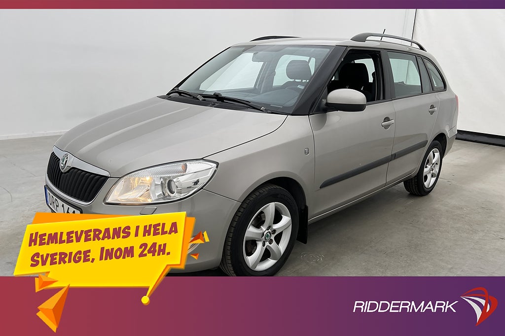 Skoda Fabia Kombi 1.2 TSI 86hk Elegance Värmare Sensorer