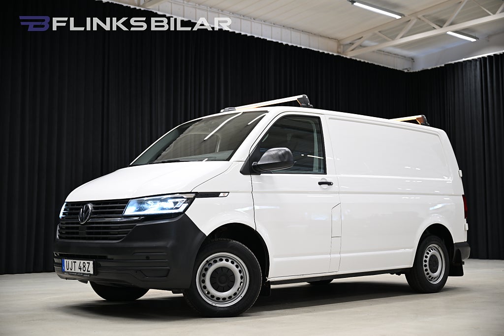 Volkswagen Transporter 4Motion DSG 150HK Inredd|LED|Drag|Värmare|Inverter|Moms