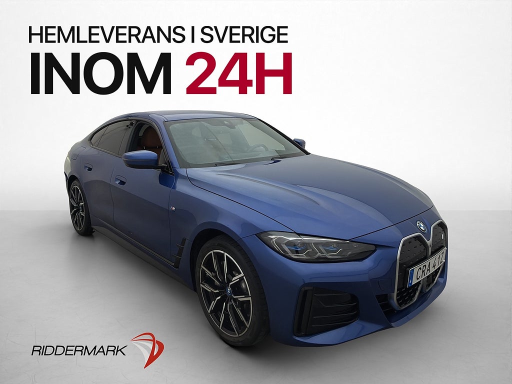 BMW i4 eDrive40 83.9 kWh M Sport Laser H/K HUD Skinn Drag