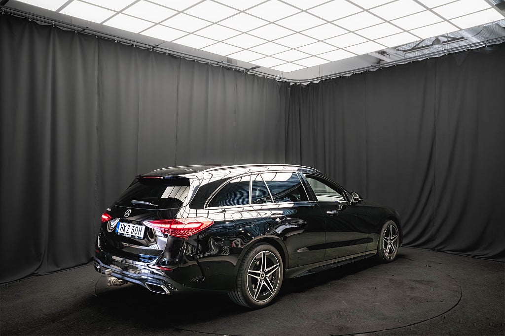 Mercedes-Benz C 300 T e AMG NIGHT DRAG 360° ELSTOLAR MINNE MOMS