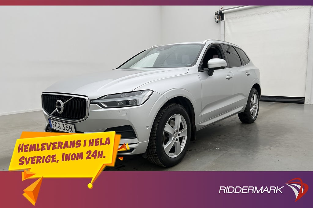 Volvo XC60 D4 190hk Momentum VOC Värmare CarPlay Rattvärme