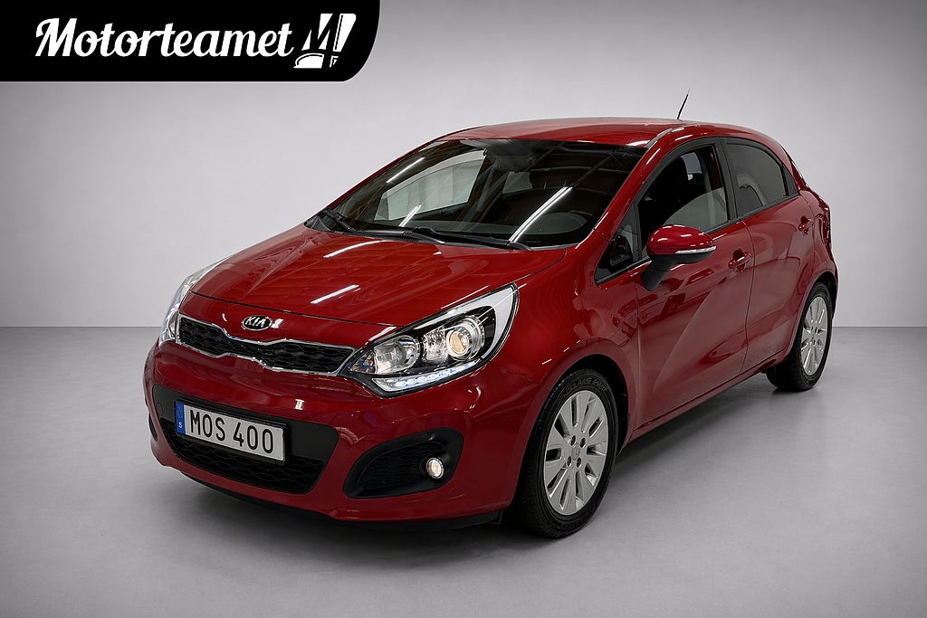 Kia Rio 1.4 CVVT GLS Rattvärme Xenon M&K-värm NYSERVAD