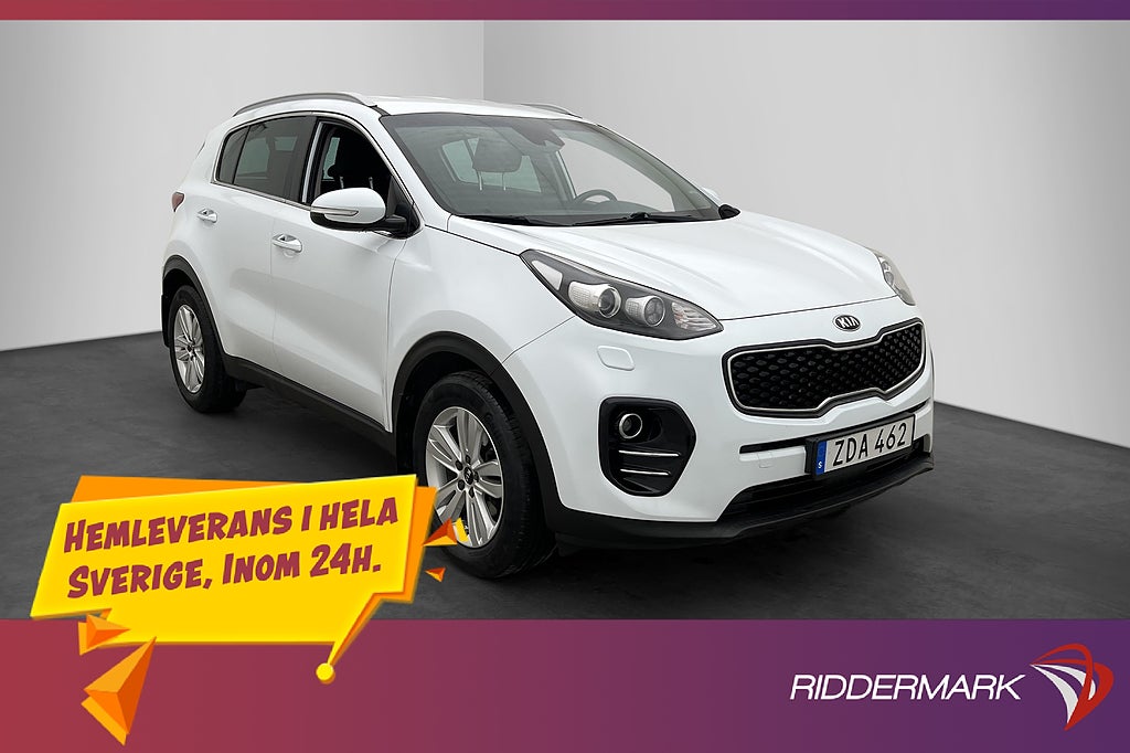 Kia Sportage 1.7 CRDi 115hk Advance M&K Värmare Drag Kamera