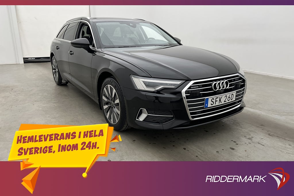 Audi A6 Avant 40 TDI Q 204hk Proline Fjärr-Värmare 360° Drag