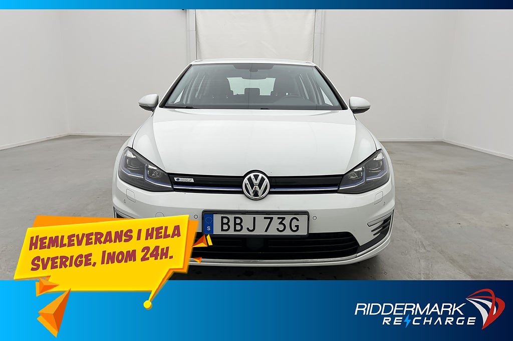 Volkswagen E-Golf 35.8 kWh Cockpit Navi Sensorer CarPlay