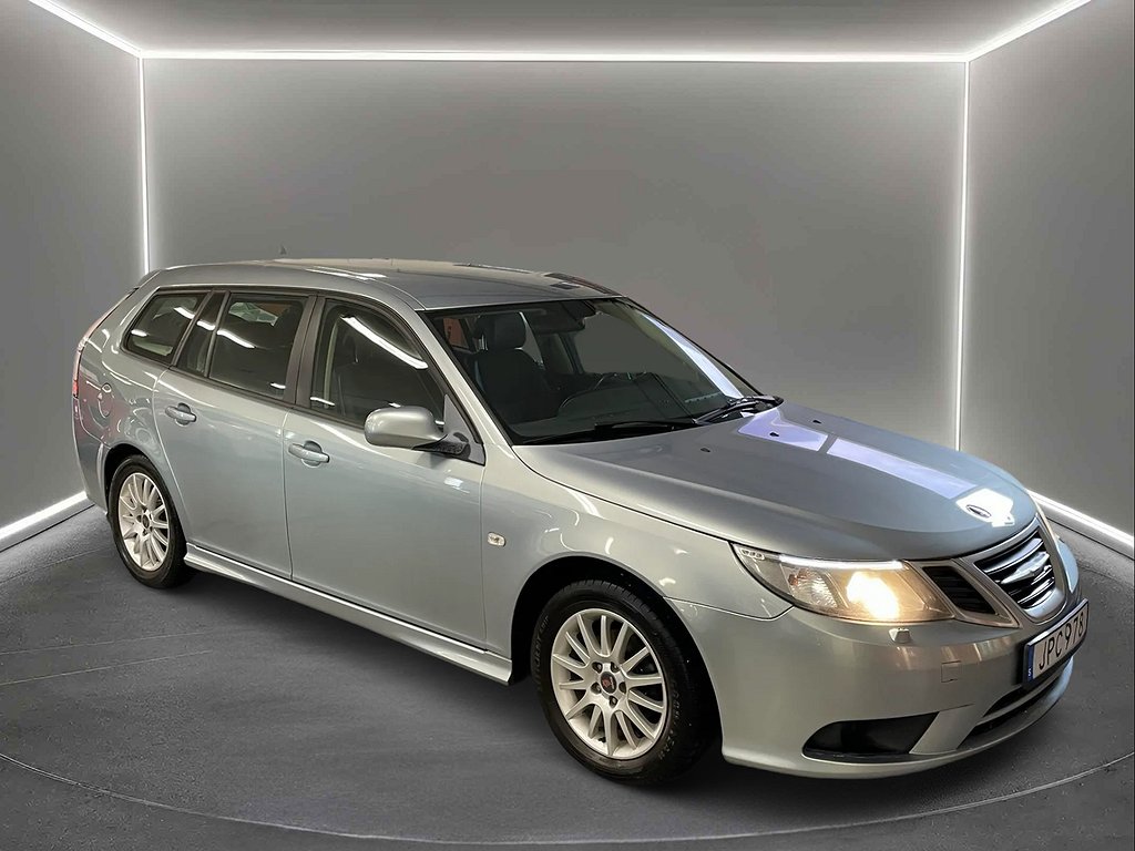 Saab 9-3 SportCombi 1.8t BioPower/ Motorvärmare/ Nybesiktad