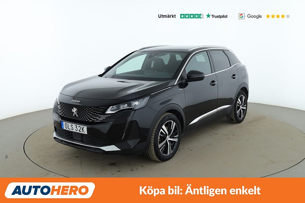 Peugeot 3008 HYBRID4 300 GT / Backkamera, CarPlay, Dragkrok